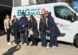 A day of giving back with Big Group Hug