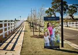 The country Victoria land development taking on The Block